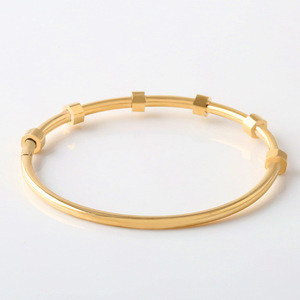 Chengfen New Gold Jewellery <strong>Bangles</strong> Designs Stainless Steel Gold <strong>Torque</strong> <strong>Bangle</strong> Turkish Jewelry <strong>Bangle</strong> - Product Image 3