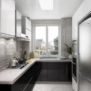 Mobile da Cucina <span class=keywords><strong>in</strong></span> <span class=keywords><strong>Acciaio</strong></span> Inossidabile Impermeabile di Alta Qualità <span class=keywords><strong>per</strong></span> Arredamento Domestico - Product Image 1