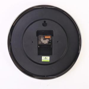 Hottest Bán thiết kế hiện đại 12 inch nhôm kim loại trường hợp im lặng Phong trào thạch anh trang trí trang trí kỹ thuật số Đồng hồ treo tường - Product Image 5