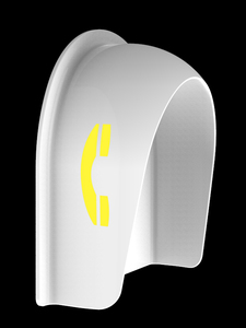 Anti-vandal Toz Geçirmez Telefon Booth, kamu Telefon Kaput, Açık Havada için telefon Kulübeleri - Product Image 5