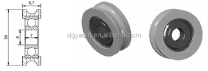 Tipo <span class=keywords><strong>de</strong></span> puerta y ventana <span class=keywords><strong>de</strong></span> rodillos puerta corredera <span class=keywords><strong>de</strong></span> nylon rueda <span class=keywords><strong>de</strong></span> guía 608z - Product Image 4