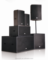 Lemari Speaker kayu hiburan 10"