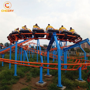 Gagner de L'argent Personnalisé Thème Parc D'attractions Familial Jeu 16 Sièges Pas Cher Tour de Montagnes Russes À Vendre - Product Image 3