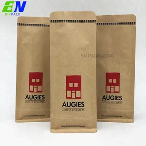 Paper Packing Food Grade Kraft Paper Box Bottom Seasoning Sachet Packets Packaging With Oval Window