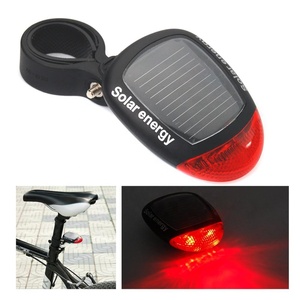 Energia solare Ricaricabile Impermeabile di Sicurezza Avvertimento Luce Posteriore Della Bicicletta - Product Image 4