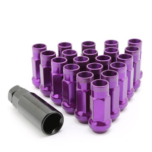 M12x1.5 m12x1.25 48mm 20 cái/bộ mở kết thúc giả mạo thép Neo Chrome đua <span class=keywords><strong>Lug</strong></span> <span class=keywords><strong>Nuts</strong></span> - Product Image 4