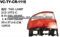 Lampada di coda per toyota corolla st190/st191 92-96