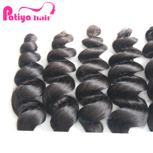 Le tissage <span class=keywords><strong>de</strong></span> cheveux humains à vague lâche péruvienne peut être teint en fer Perm court long beauté boucles lâches extensions <span class=keywords><strong>de</strong></span> cheveux vierges péruviens crus - Product Image 5