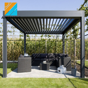 Pérgola de Buen Precio, Nueva Era <span class=keywords><strong>para</strong></span> <span class=keywords><strong>Terrazas</strong></span>, Techo de Celosía <span class=keywords><strong>para</strong></span> Jardín de Lujo - Product Image 1