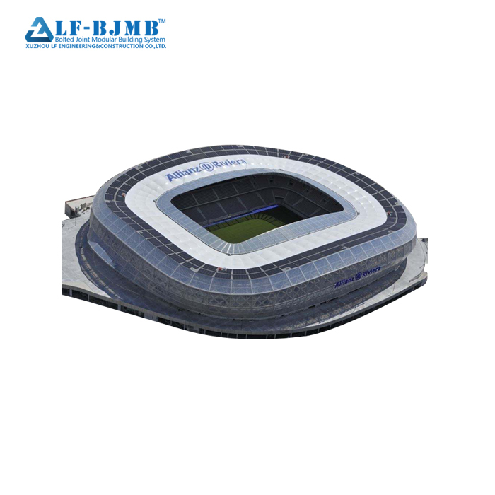 Steel space frame curve design boot roof