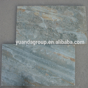 Techos jardín al aire libre piezas de chapa de piedra baldosas de pizarra verde - Product Image 4