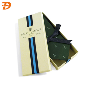 Confezione regalo con cravatta in cartone rigido personalizzato confezione regalo con cintura <span class=keywords><strong>per</strong></span> cravatta <span class=keywords><strong>per</strong></span> la festa del papà laurea natalizia san valentino - Product Image 5