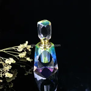 Botella de cristal transparente para Perfume, botella de aceite de cristal de lujo para niñas, regalos, 3ml