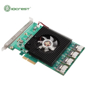 Carte contrôleur IOCREST 16 ports <span class=keywords><strong>SATA</strong></span> 6G PCI express 2.0x4 <span class=keywords><strong>SATA</strong></span> - Product Image 1