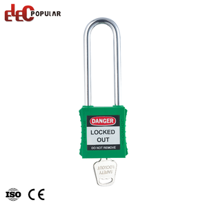 निर्माता सस्ती कीमत नायलॉन शरीर लंबे समय हथकड़ी सुरक्षा ताला - Product Image 1