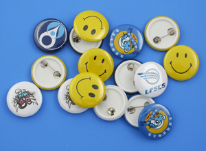 Squadra di promozione del regalo del metallo fai da te pulsante di distintivo di nome - Product Image 4