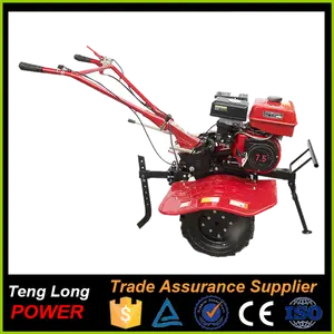 Modern agriculture tools 6.5hp belt transmission rotavator cultivator