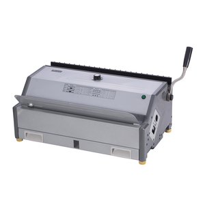 SG-0608B Desktop Electric <strong>2</strong>:<strong>1</strong> and 3:<strong>1</strong> Double <strong>Wire</strong> 2in1 Punching and <strong>Binding</strong> Machine - Product Image 6