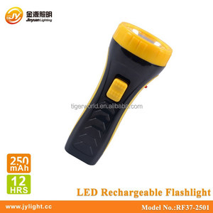 Chất Lượng Cao Xách Tay Nhựa Cơ Thể Cầm Tay Torchlight Sạc Đèn Flash Led Flashlight Torch - Product Image 3