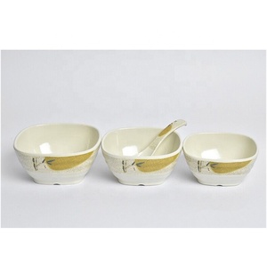 <span class=keywords><strong>Set</strong></span> Mangkuk Camilan Melamin Kecil Persegi, - Product Image 6