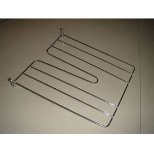 Estante de alambre cromado de alta calidad, estanterías con forma de ventiladores, tiendas y ventiladores de supermercado, sistema de metro en forma de superficie cromada - Product Image 2