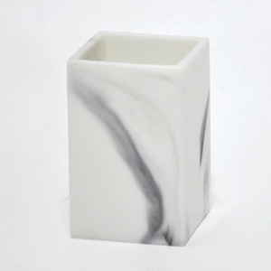 Adorable Style <b>Marbling</b> White Color Poly Cup - Product Image 5