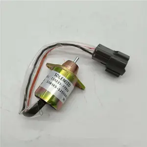 4TNE94 Dừng Flameout Solenoid 119233-77932 119233-77931 Cho Động Cơ Yanmar