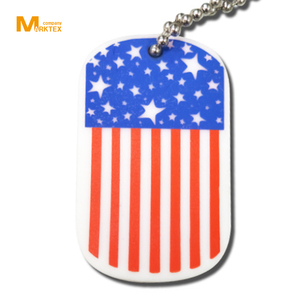 Placa de identificación de goma personalizada para perros - Product Image 2