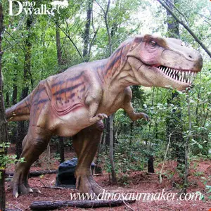 Dino0543 Berkualitas Tinggi Yang Realistis Bergerak Animatronik Model Dinosaurus Spinosaurus untuk Dijual