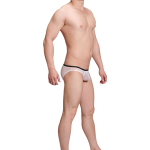 Envío imagen de transparente para hombre de la ropa interior de malla Hipster Sexy cubierta del pene Uzhot ropa interior SU12005 - Product Image 5