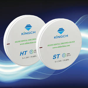 Blocco di <span class=keywords><strong>Zirconia</strong></span> <span class=keywords><strong>Cercon</strong></span> Materiale per Protesi Dentarie Alimentato da Macchinari Certificato CE Prodotto in Cina - Product Image 2