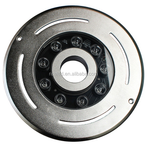 Fontaine LED étanche en acier inoxydable 316L IP68 Lumière de buse de piscine RVB <span class=keywords><strong>Jet</strong></span> d'eau blanc chaud pour paysage de pont sec - Product Image 4