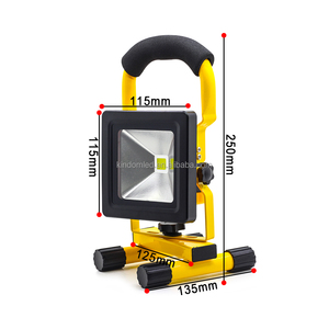 Portatile 10W 6000K ricaricabile luce da lavoro in alluminio per esterni torcia LED SMD COB chip vetro ROHS SAA certificata per uso <span class=keywords><strong>stadio</strong></span> - Product Image 5