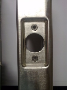 RHETECH a foro singolo in acciaio inossidabile ottone per porte con rivestimento in oro nero opaco per applicazioni per finestre realizzate in Cina per la <span class=keywords><strong>riparazione</strong></span> - Product Image 5