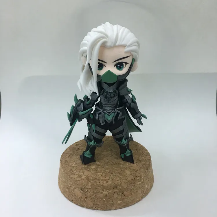 Customized 10cm PVC Action Figures Resin League Of Legends Figure Supplier