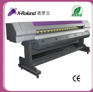 Diskon Besar-besaran! 2.2M Roland Format Besar DX7 Pencetak Nonair Print Eco, Harga Mesin Cetak Digital Stiker Flex