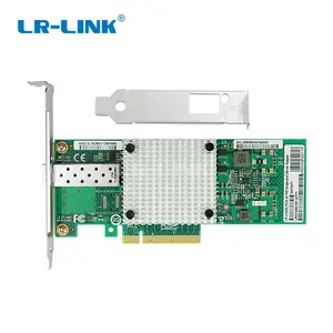 LR-LINK marka LREC9801BF-SFP + 10G Lan kartı PCIe x8 Intel 82599EN yonga seti tek bağlantı noktalı SFP + 10G Lan kartı için sunucu