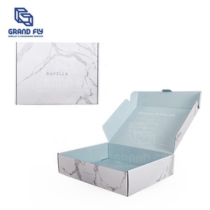 Cajas de Cartón Corrugado de Colores con Logotipo Personalizado para Envíos de Ropa y Calcetines, Materiales Reciclados, Certificación ISO9001 - Product Image 2