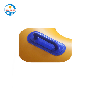 Harga grosir kustom portabel taman air ramah lingkungan PVC cincin rakit 2 orang ganda malas sungai tabung - Product Image 5