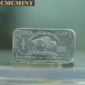 Metal el sanatları niyobyum fiyat <span class=keywords><strong>1</strong></span> <span class=keywords><strong>Gram</strong></span> .999 ince saf niyobyum Buffalo külçe Bar A132 - Product Image 3