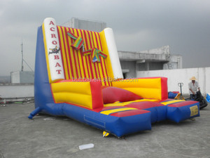 Pared pegajosa, pared inflable con gancho y bucle, juego de Acrobat con trajes pegajosos - Product Image 2