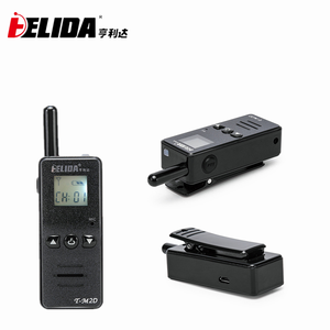 Xách tay đài phát thanh tm2d Mini Walkie Talkie UHF ban nhạc ham thu phát vô tuyến FM Đài phát thanh loa - Product Image 1