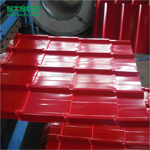 Hausbau stoffe Wellblech Dach blech Arten von Dachziegeln Ziegel Stahl - Product Image 2