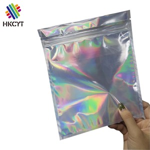 Custom Printing Shinning Heal Seal Zipper Plastic Packaging Bags - Product Image 2