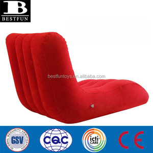 Hochfeste Beflockung PVC aufblasbare Liege klappbare aufblasbare <span class=keywords><strong>Sex</strong></span> sofa langlebige aufblasbare <span class=keywords><strong>Sex</strong></span> stuhl weiche <span class=keywords><strong>Sex</strong></span> möbel - Product Image 3