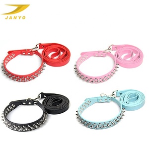 <span class=keywords><strong>Collar</strong></span> de piel auténtica con remache personalizado ODM OEM, calidad Superior, para perros - Product Image 4