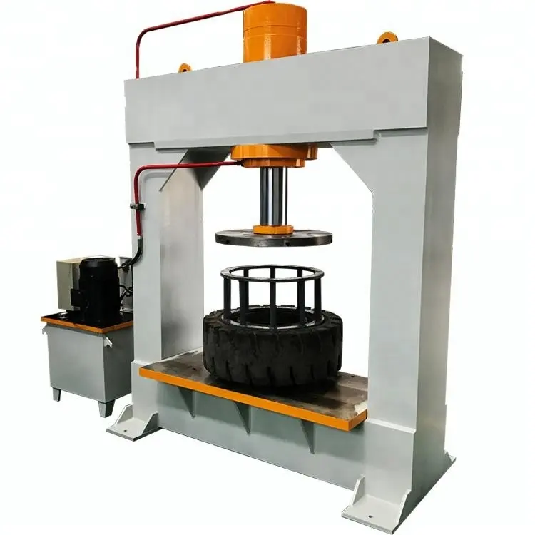 ماكينة الضغط الهيدروليكي ل إطار رافعة شوكية صلب استبدال/الترجل