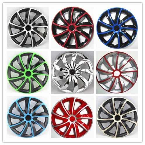 Cache-Moyeu De Roue Universel 69Mm 2,72" De Diamètre Centrale Plastique