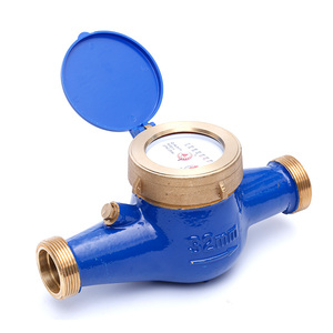 Maleisië OEM ISO4064 Klasse B multi jet droge type messing insert mechanische inline waterhoeveelheidmeter - Product Image 2