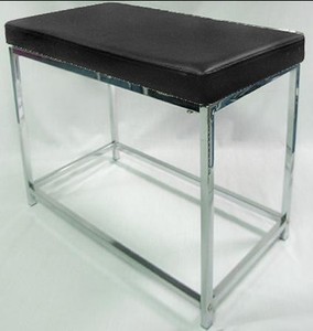 เก้าอี้สองชั้นหนังพีวีซีทรงสี่เหลี่ยมผืนผ้าสำหรับห้องน้ำ - Product Image 5